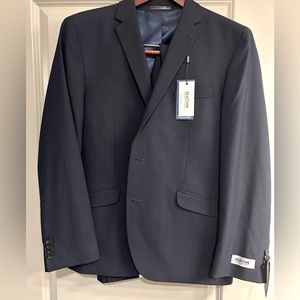 NWT Kenneth Cole Ready Flex 2-Piece Navy Suit